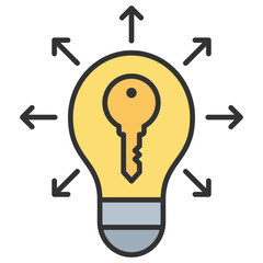 Opportunity  Icon Element For Design