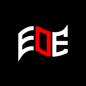 EOE logo design, EOE simple and modern logo. EOE luxurious alphabet design