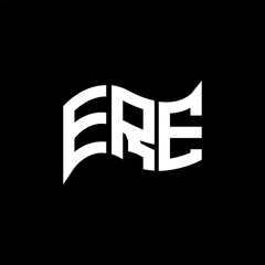 ERE logo design, ERE simple and modern logo. ERE luxurious alphabet design
