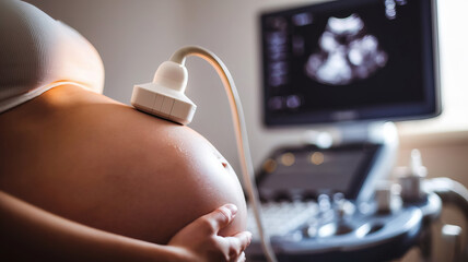 Ultrasound technology helps detect abnormalities in the fetus.