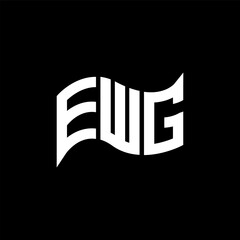 EWG logo design, EWG simple and modern logo. EWG luxurious alphabet design