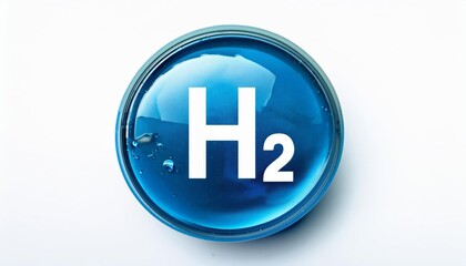 Obraz premium Hydrogen logo
