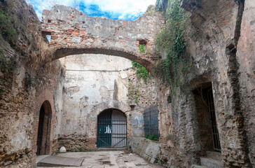 Obraz premium old castle in Livorno, Italy