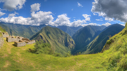 Fototapeta premium Beautiful Natural Landscape View