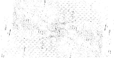 Destroyed grunge scratches crumbled plaster on aged painted brushed surface vector. Grain dirty effect overlay background.
