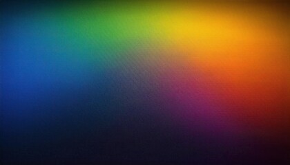 Obraz premium Dark Dynamic Gradient Color Spectrum from Deep Blue to Warm Yellow and Red. Vibrant Abstract Background with Smooth Transitions, Ideal for Modern Digital Designs Poster Presentation or Website Header