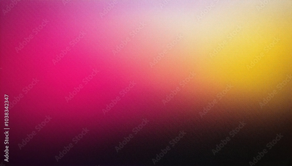 Poster Soft Yellow to Pink Gradient Texture. Vibrant Blurred Abstract Background with Smooth Color Transition Creative Design, Branding, Digital Artwork, Minimalist Presentations, and Copy Space Integration