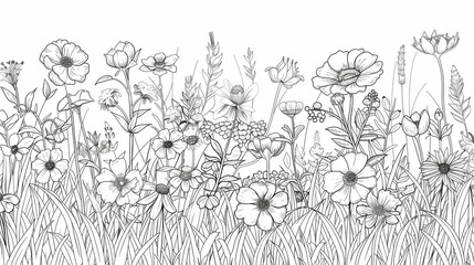 Adult colouring book page