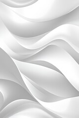 Fototapeta premium Elegant Abstract White Background with Soft Curves