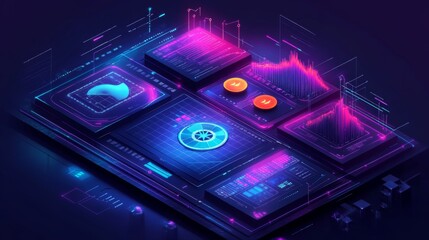 Modern stock illustration Impact Measurement for Social Enterprises concept