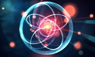 Abstract Atom Model: A Visual Representation of Atomic Structure