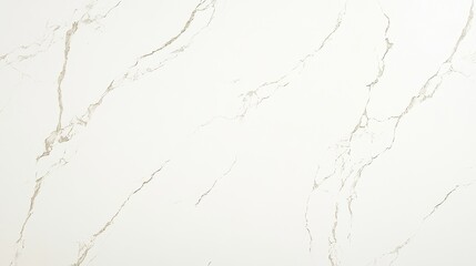 Obraz premium Elegant White Marble with Subtle Veins for Design Projects