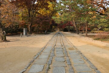 조선시대 종묘의 가을 풍경