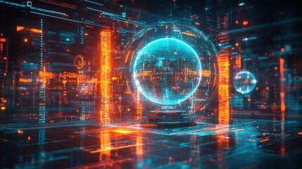 Naklejka premium Psychometric Credit Scoring Concept in HighQuality Stock Illustration