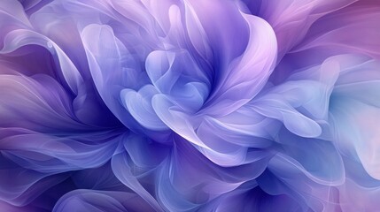 Abstract Purple and Blue Swirling Texture Background - Digital Art, Flowing Lines, Gradient Design.