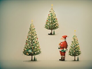 The twinkling lights brighten the way