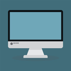 computer electronic icon vector illustration