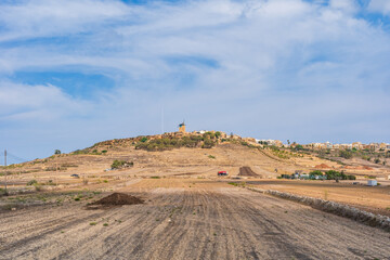 Countryside on Gozo island, Malta