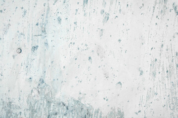 Metal blue textured wall with natural defects. Scratches and shabby. Can be used as a background or poster for an inscription.