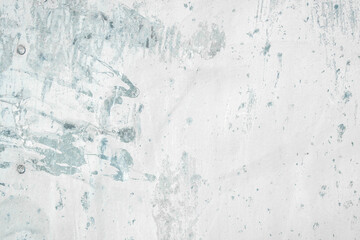 Metal blue textured wall with natural defects. Scratches and shabby. Can be used as a background or poster for an inscription.