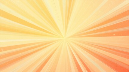Obraz premium Abstract Orange and Yellow Sunburst Background with White Lines and Sparkle Texture
