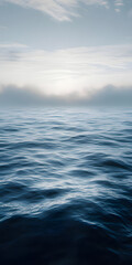 Obraz premium Sparkling sea, tranquil and beautiful water surface, mobile wallpaper, computer wallpaper, background