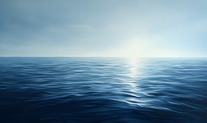 Obraz premium Sparkling sea, tranquil and beautiful water surface, mobile wallpaper, computer wallpaper, background