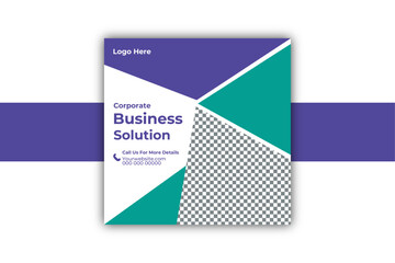 
social media post and web banner template, Corporate

social media post and web banner template, any kind of agency need social media design