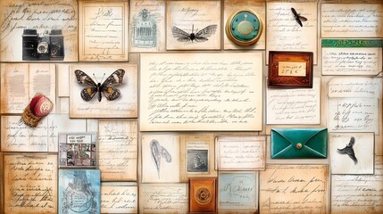 collage of frames,generated ai