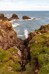 Ruins of slains Castle scotland