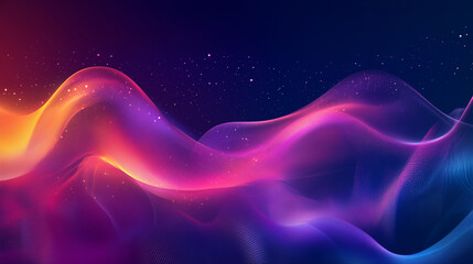 Obraz premium Tło inspirowane nauką i technologią przedstawia dynamiczne linie oraz geometryczne kształty, symbolizujące postęp w badaniach i innowacjach technologicznych.