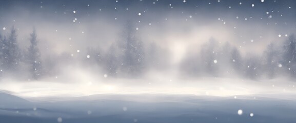 Fototapeta premium 雪の降る季節