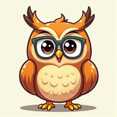 Cute Cartoon Owl for Kids