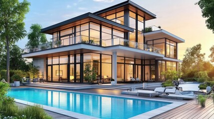 Modern Beautifully Designed House Exterior