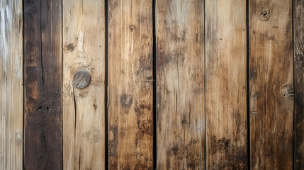 Naklejka premium Old brown rustic dark grunge wooden timber wall or floor or table texture - wood background banner.. 
