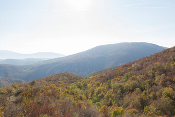 Sicevac gorge at autumn