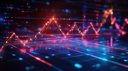 Engaging Visual of Investment Trends and Finance Data