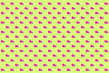 Green background, green background with pink stars, green pattern, stars, wall, pattern with stars, seamless pattern, green background, wall decoration, green, wrapping, fabric, paper, design, light