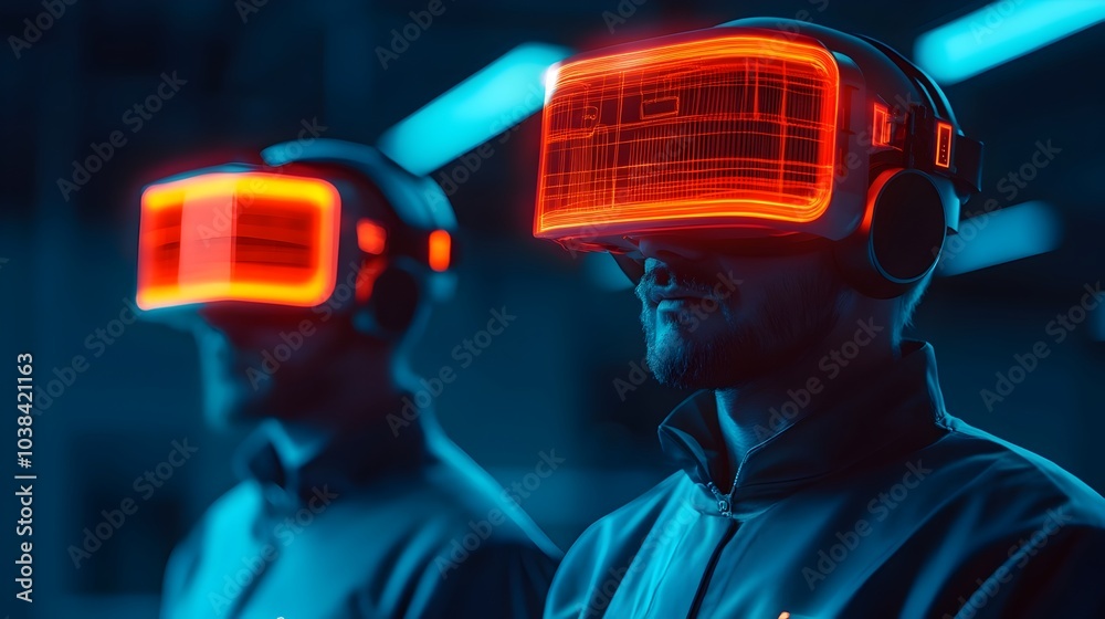 Poster robot mechanics utilizing augmented reality glasses to diagnose and adjust various components of a f