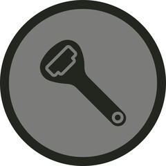 Bottle Opener Icon Design