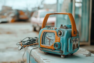 rusty abandoned modern gadget --ar 3:2 --style raw --personalize l1yduwl --stylize 250 --v 6.1 Job ID: aee314ea-8554-4ac9-b933-bfc9ed0ed97b