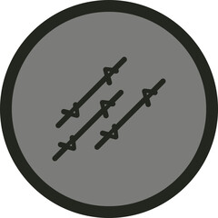 Barbed Wire Icon Design