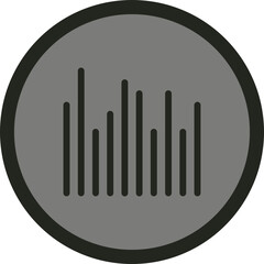Audio Bars Icon Design