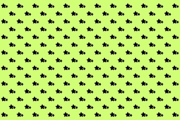 Green background, green background with black stars, green pattern, stars, wall, pattern with stars, seamless pattern, green background, wall decoration, green, wrapping, fabric, paper, design, art