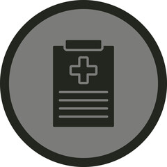 Health Report Icon Design