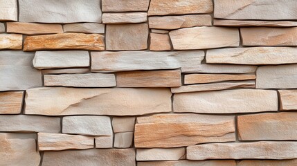 Obraz premium Natural Stone Wall Texture Background for Design Projects