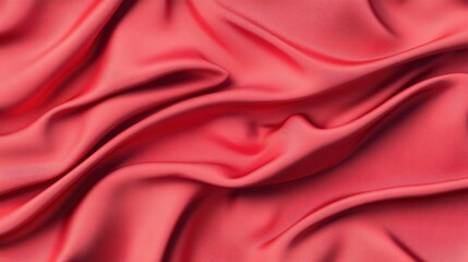 Fototapeta premium Elegant 3D Fabric Texture in Soft Coral Color