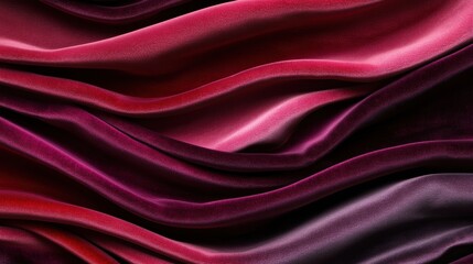 Obraz premium Soft 3D Fabric Texture with Rich Pink Tones