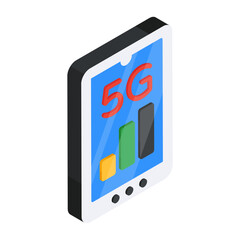 Premium download icon of 5g network 

