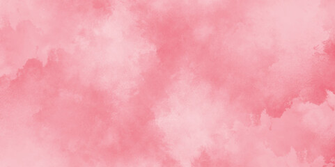 abstract Bright colorful pink background with watercolor. colorful watercolor background for wallpaper, Light pink abstract watercolor background with paper texture and stains. 	
